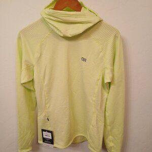 Outdoor Research Women's Vigor Fleece Grid Ski Pullover - Medium NWT